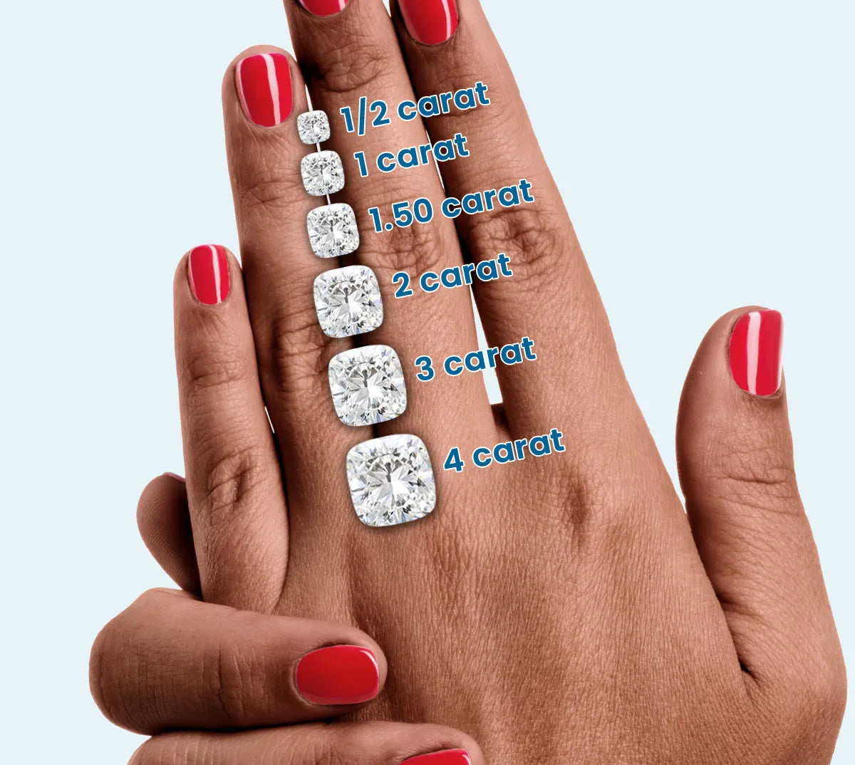 Diamond size hand cushion.aa7801d0 | Jax Jewelers House Jacksonville FL