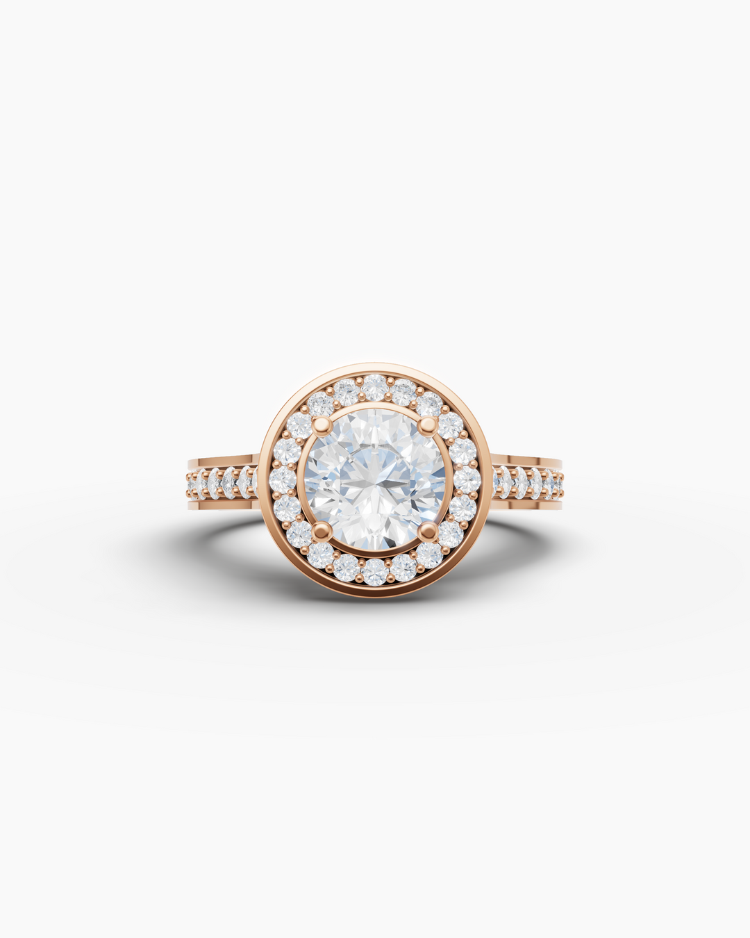Engagement ring rose gold diamond 4 2293 4d20 972a | Jax Jewelers House Jacksonville FL