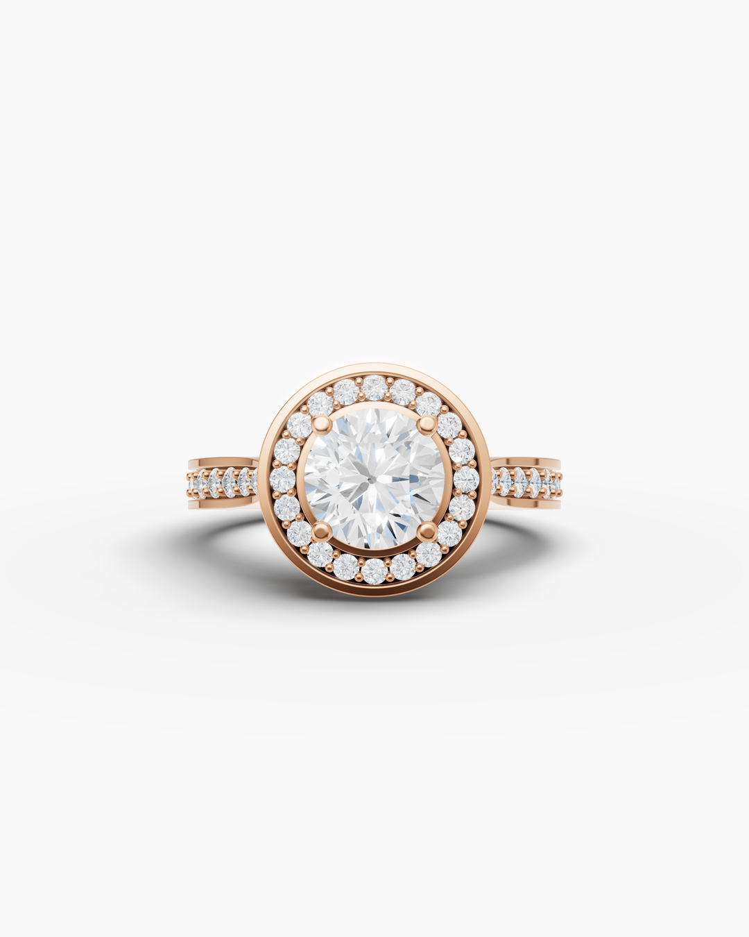 Engagement ring rose gold diamond 4 f7c5 429b 996f | Jax Jewelers House Jacksonville FL