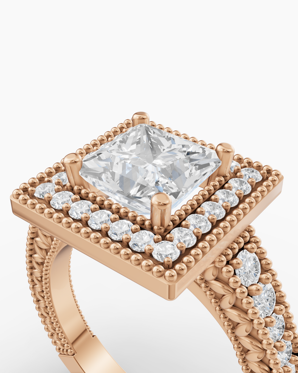 Engagement ring rose gold diamond 5 3734 4a1d b2f1 | Jax Jewelers House Jacksonville FL