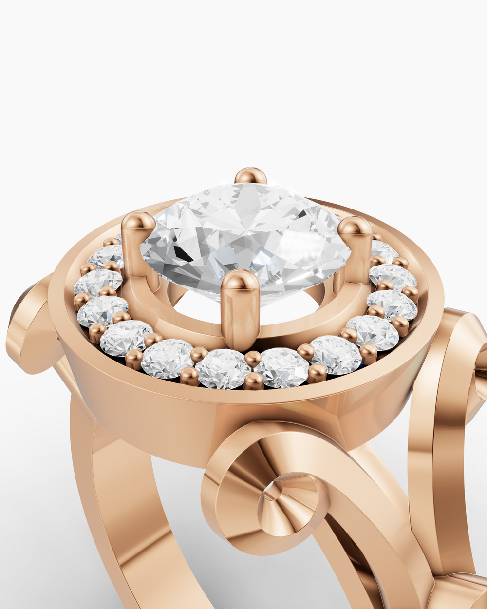 Engagement ring rose gold diamond 5 f1ca 418f a30e | Jax Jewelers House Jacksonville FL