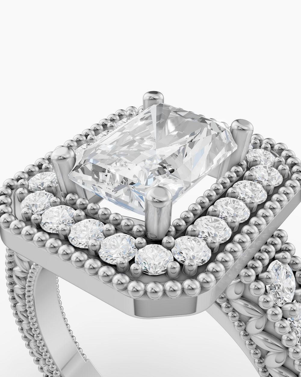 Engagement ring white gold diamond 5 9cf3 4851 906b | Jax Jewelers House Jacksonville FL