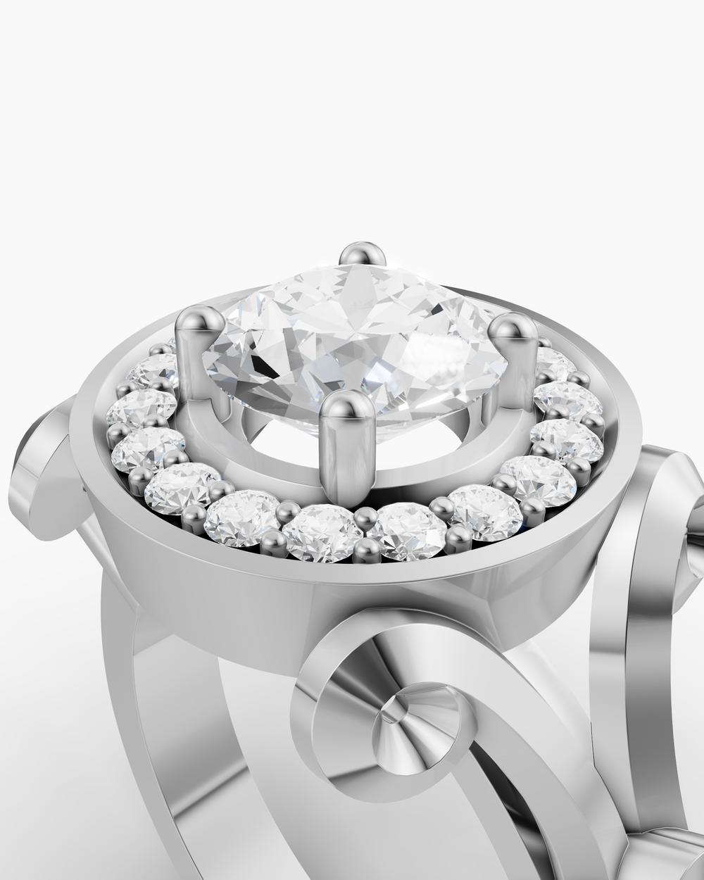 Engagement ring white gold diamond 5 ff71 4161 b56c | Jax Jewelers House Jacksonville FL